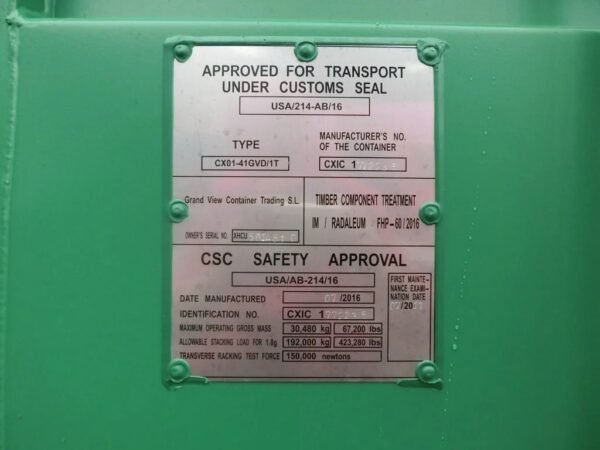 Container Maritime - 40 Pieds High Cube – Image 11